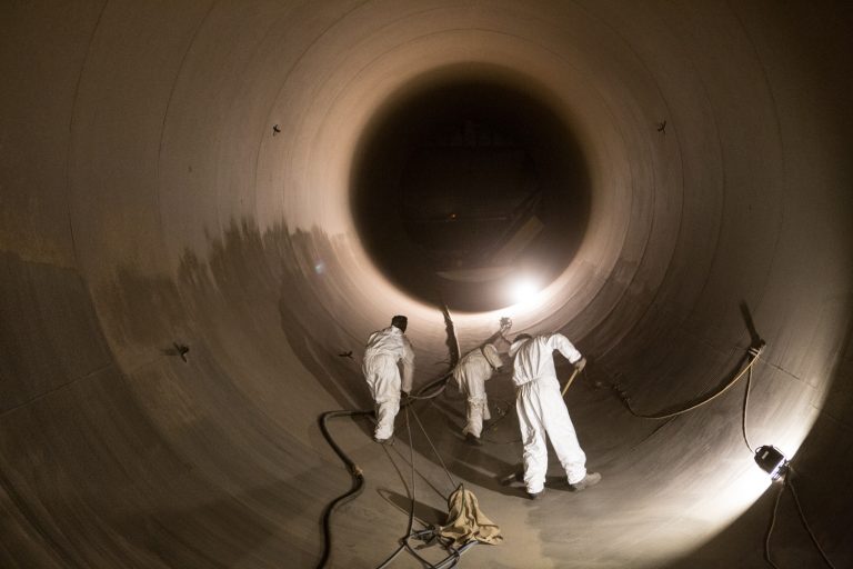 Résine_Tunnel d'eau_Lavey